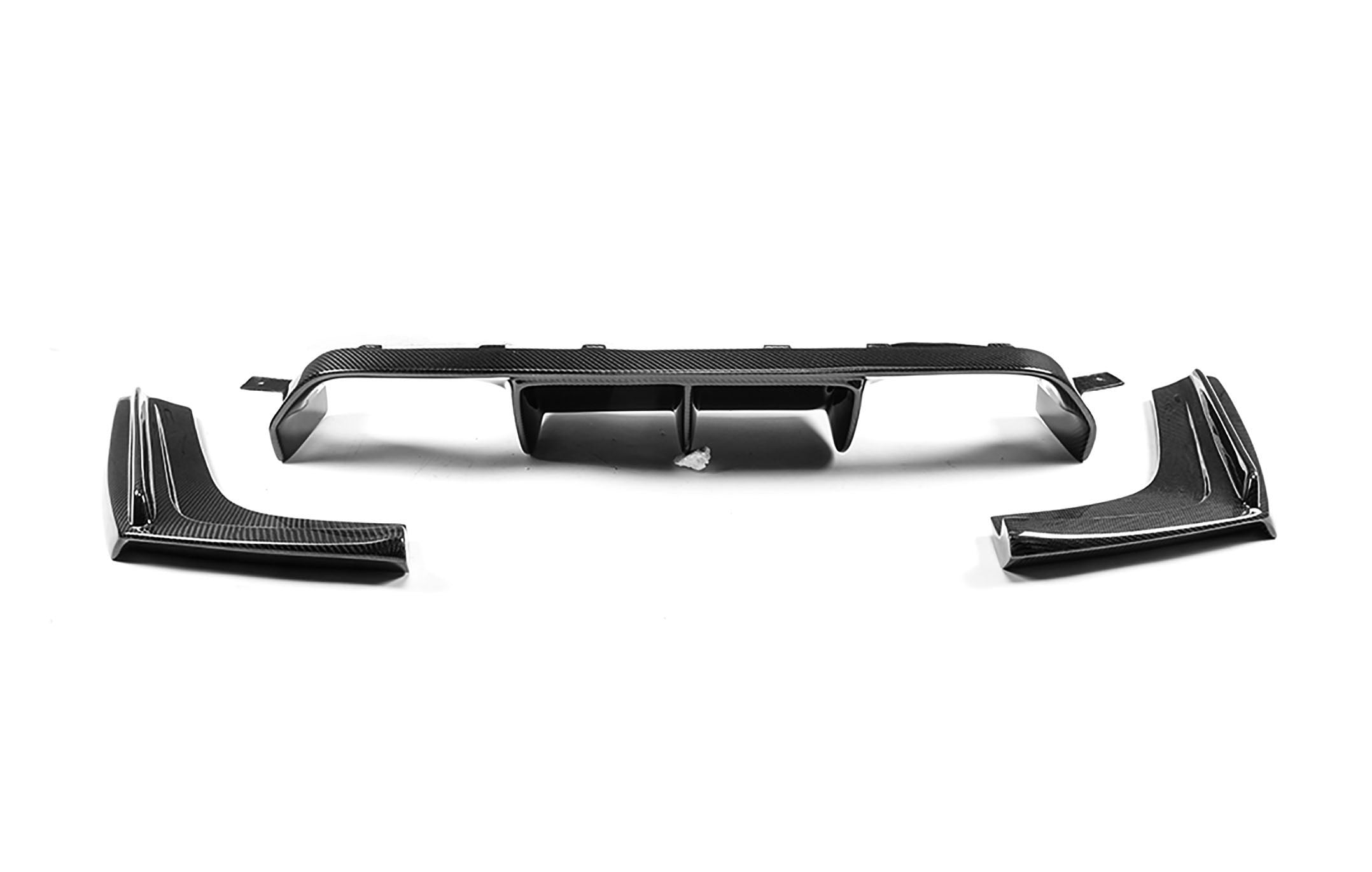 BMW M3 F80 M4 F82 F83 Carbon Fiber V Style Rear Bumper Diffuser